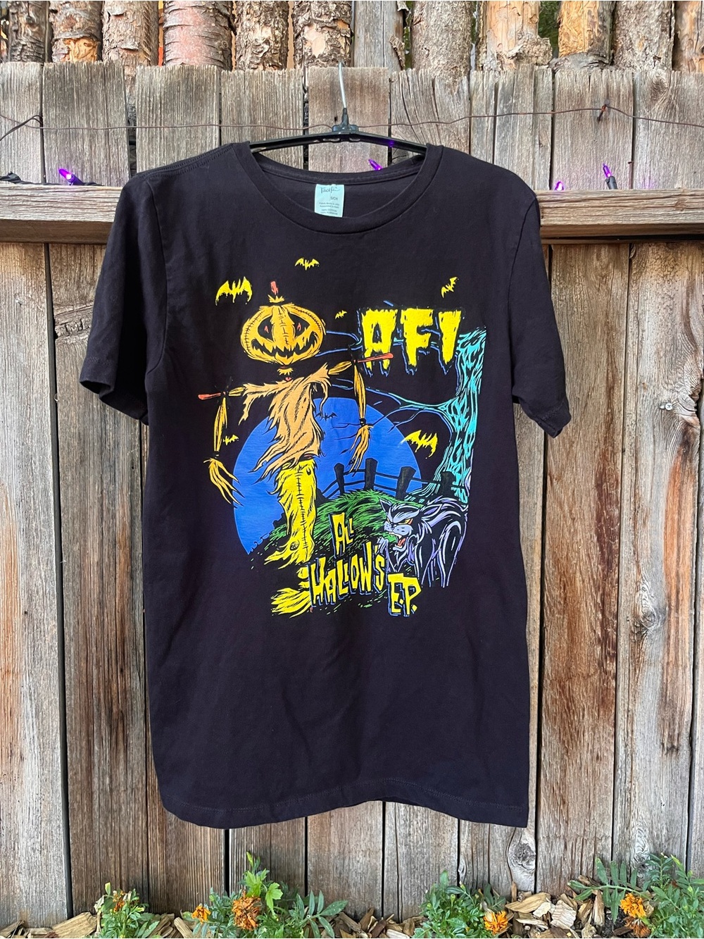 AFI All Hallows EP Graphic Short Sleeve Tee - Black
